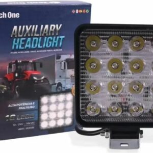 FAROL AUXILIAR QUADRADO 6000K